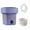 Purple, variant on Portable Washing Machine, Foldable Mini Washer with Drain Basket, 3 Modes Deep Cleaning - 6.5L High Capacity for Lingerie, Personal, Baby, Delicates Cleaning(Purple)