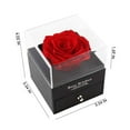 thumbnail image 2 of Rose Jewelry Box,Preserved Rose Flower in Box, Elegant Eternal Flower Rose Gift for Women,Wife,Mom,Sister on Mother's Day, Birthday,Thanksgiving Day, 2 of 6