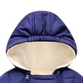 thumbnail image 5 of 3-6 Months Newborn Infant Snowsuit Toddler Winter Coat Baby Girl Clothes Warm Jacket 0 3 3 6 Month Navy, 5 of 7
