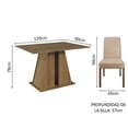 thumbnail image 3 of Juego de Comedor con Mesa y 6 Sillas Madesa Cheryl MIC, 3 of 11