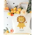 thumbnail image 3 of Personalized Name Lion Cotton Canvas Tote Bag, 3 of 3