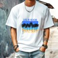 thumbnail image 4 of Men's Short Sleeve Graphic T shirt Collection Summer New Fashion Trend Sports Shirt Loose Fit, 4 of 5