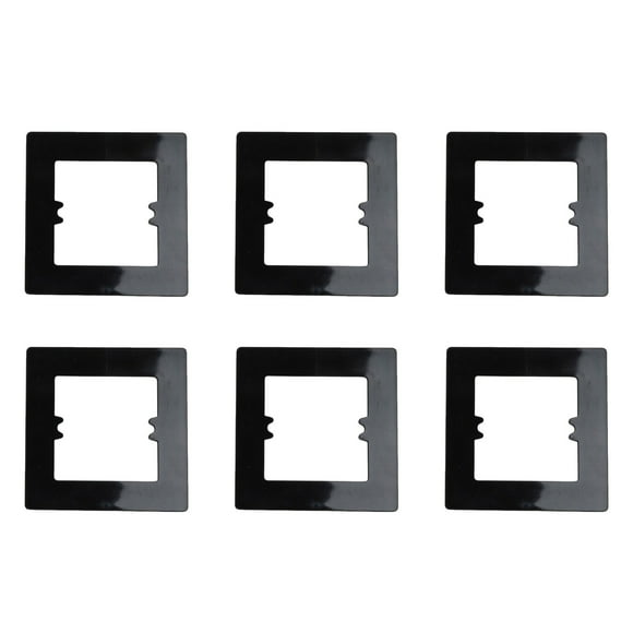 Set of 6 Light Switch Covers with Robust Material for Long Lasting Use