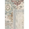 thumbnail image 4 of Pasargad Home Heritage 2.06' x 10' Power-Loomed Light Blue/Multi Runner Rug, For Indoor Space and all Age of Group, 4 of 5