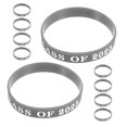 thumbnail image 4 of Shisuyan Décorations de Fête Bracelets en Silicone 10 Pcs 2.8X2.8X0.5In, 4 of 8