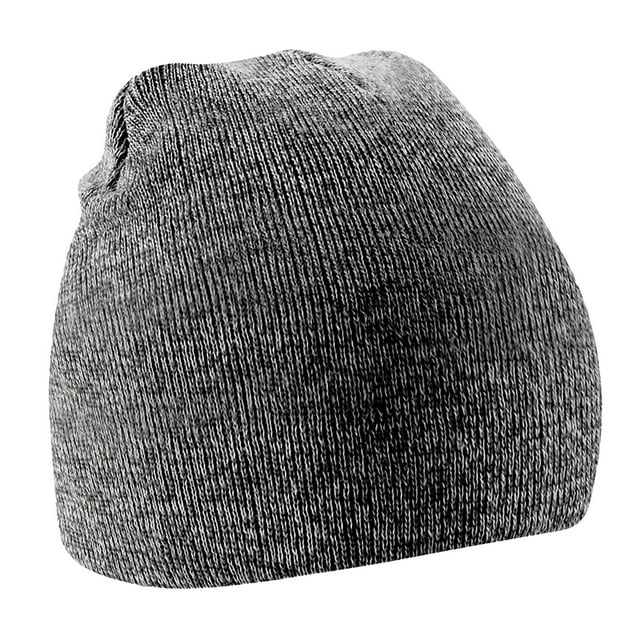 Beechfield Plain Basic Knitted Winter Beanie Hat