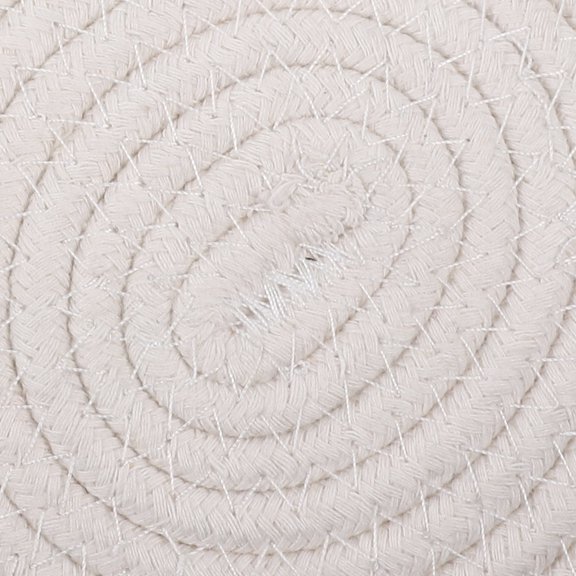 ETEREAUTY 4Pcs Assorted Color Cotton Placemats Round Heat Resistant Table Coasters