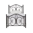 thumbnail image 2 of Hillsdale Furniture Milwaukee Antique Brown Metal Scroll Twin Bed, 2 of 2