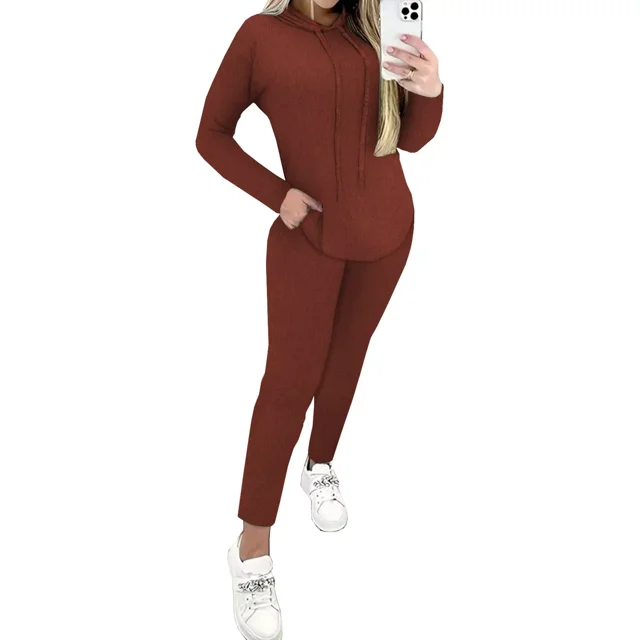 Conjunto Pantalon Y Sudadera Dama Casual Elegante Angeles