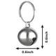 thumbnail image 4 of 24 juegos de cascabeles para gatos y perros, collar con colgante fuerte, cascabeles para perros y gatos, accesorios colgantes para mascotas (plata), 4 of 5