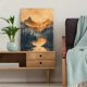 thumbnail image 5 of Qisvanset Framed Canvas Wall Art 12x16 Inch Vintage Hymn Landscape How Great Thou Art, 5 of 5