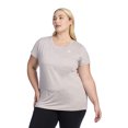 thumbnail image 3 of Reebok Women's and Women's Plus Legacy Core Knit Performance T-Shirt, Sizes XS-4X, 3 of 4
