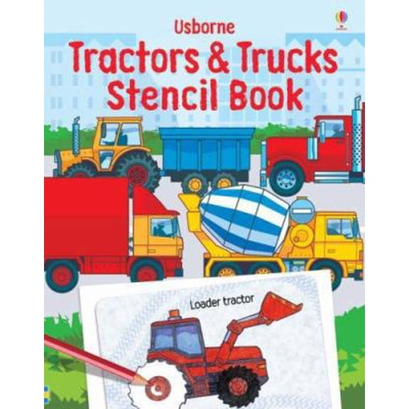 Pre-Owned Tractor & Trucks (Stencil Book) (Hardcover) 074607039X 9780746070390