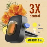 Febreze Car Air Freshener, Odor-Fighting Car Vent Clip, Hawaiian Aloha, 2 Count