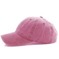 thumbnail image 3 of Wweixi Spring Washed Cotton Lovers Baseball Cap Women Casual Cap Men Snapback Adjustable Breathable Solid Hats, 3 of 3
