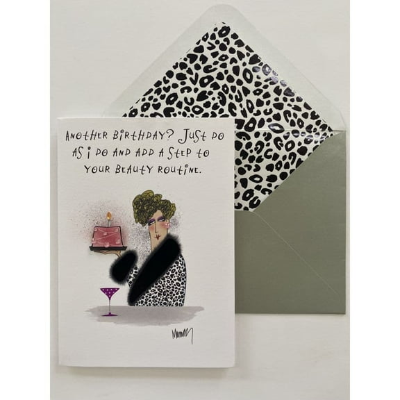 NIQUEA.D, Spackle Birthday Card