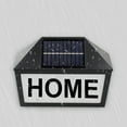 thumbnail image 3 of House Numbers Solar Powered Address Sign Light with Remote Control for Outside Home Street Garden Driveway Yard, LED Waterproof Illuminated Address Plaques 7 Color RGB Solar House Number Lamp, 3 of 15
