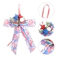 thumbnail image 4 of Shisuyan Bow Ornament Multi 1Pack 5.9x6in Cloth Decoration For Independence Day, 4 of 8