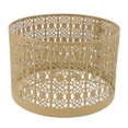 thumbnail image 2 of Hollow Out Metal Lamp Shade For Table Bedroom Living Room Home Translucent & Beautiful Effect Wide Application Premium Iron Material Easy Installation, 2 of 8