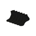 thumbnail image 3 of Hanes Women's Ankle Socks, Originals Supersoft, 6-Pack, Size 5-9, 3 of 7