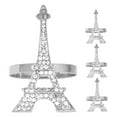 thumbnail image 5 of SEWCHICS Table Decoration Napkin Rings for Hotels 4Pcs 2.3x1.4x1.2in, 5 of 7