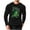 Black, variant on Mens St. Patricks Day T Shirts Shamrock Print Tshirt Clover Graphic Tee Long Sleeve St Patty's Day Waffle Tshirts Gray M