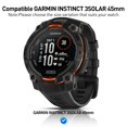 thumbnail image 2 of Protector de pantalla Suoman para Garmin Instinct 3 AMOLED de 45 mm, paquete de 3, 2 of 7