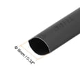thumbnail image 2 of Uxcell Heat Shrink Tubing Ratio Shrinkable Tube Cable Sleeve 23ft Black mm 8, 2 of 6