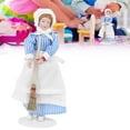 thumbnail image 4 of Poupée en Porcelaine Miniature Maison de Poupée Accessoires Maison de Poupée Miniature Homme Céramique Poupée Personnes Miniature Porcelaine Poupée Chef Porcelaine Modèle de Poupée pour Maison de Poupée, 4 of 8