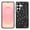 Black, variant on TECH CIRCLE Phone Case for Samsung Galaxy S26 Case, Thin Glitter Bling Diamond Shockproof TPU Rubber Full Body Protective Cover for Samsung S26 6.3 inch 2026 for Girls Woman,Silver