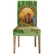 thumbnail image 2 of ABPHQTO Shamrock Clover - Funda protectora para silla elástica, funda para asiento para comedor, hotel, boda, fiesta, juego de 6, 2 of 4