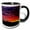 Black/White, variant on 3drose, Germany, Bavaria, Bavarian Alps, Chiemsee, Sunset - Eu10 Rer0006 - Ric Ergenbright, 11oz Mug