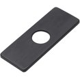 thumbnail image 4 of Grifo rectangular para grifo de baño con 4 y quot, agujero de acero inoxidable (negro, mate) Feliz Sencillez, 4 of 5