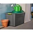 thumbnail image 4 of Sterilite Bac de Rangement de 35 Gallons avec Couvercle à Loquet, (Lot de 4), 4 of 5