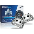 thumbnail image 4 of Detroit Axle - Front & Rear Disc Rotors Ceramic Brake Pads + Front Brake Calipers Replacement for Dodge Ram 1500 Durango - 10pc Set, 4 of 7