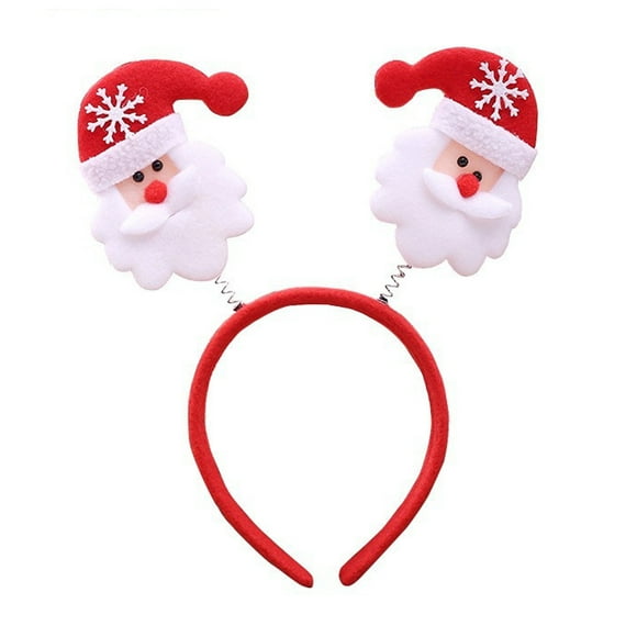 Cateissary Navidad niños pelo banda fiesta disfraz sombreros decoración para puesta en escena Kits de decoración para fiestas