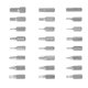 thumbnail image 1 of Juego De Puntas De Destornillador De Trinquete Magnético, Juego De Puntas De Destornillador De Trinquete Industrial De 6,2 Grados, Livianas, 24 En 1, Súper Duras Para Reparación, 1 of 7