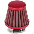 thumbnail image 1 of Air Filter with Clamp, 38mm Air Filter Intake Induction Kit for Off-road Motorcycle ATV Quad Dirt Pit Bike(Red), 1 of 5