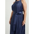 thumbnail image 6 of June & Vie Women's Plus Size Pleated Halter Maxi Dress, 6 of 6