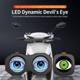 thumbnail image 2 of Bicycle Devil Eye Light Tail Light Devils Eyes Waterproof Bike Lights for Nig,., 2 of 8