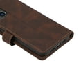 thumbnail image 6 of Feishell Crossbody Wallet Case for Apple iPhone 13 6.1 inch,for Women Men,Retro PU Leather Magnetic Button Flip Stand Credit Card Holder Phone Case with Adjustable Shoulder Strap,Brown, 6 of 13