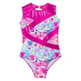 thumbnail image 4 of inhzoy Kids Girls Sleeveless Ballet Leotard for Gymnastics Hot Pink 6, 4 of 6