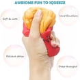 thumbnail image 2 of 2pcs Squishy Toys - Slow Rising Squishies Jumbo perfumados Squeeze Stress Reliever oso de fresa  Hogar, 2 of 5