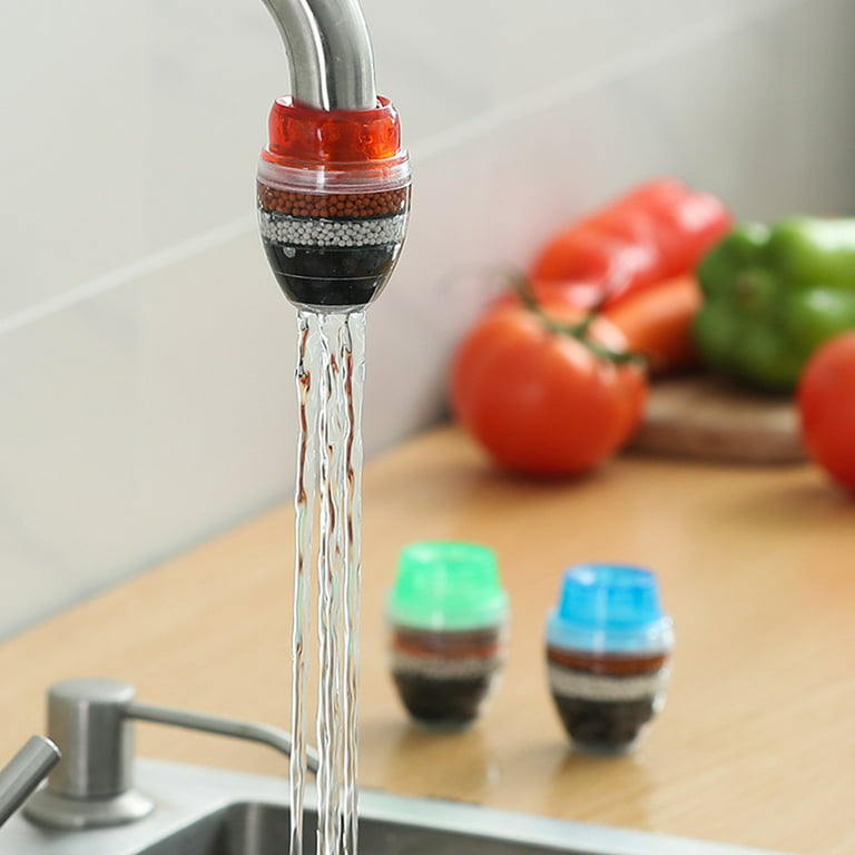 Mosey Tap Water Filter Splash-Proof Household Kitchen Tap Water Filter  Leak-proof Durable Kitchen Tool