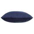 thumbnail image 3 of Spencer Mene Basketweave Decorative Throw Pillow, Navy, 20" x 20", 3 of 6
