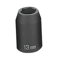 thumbnail image 2 of Grey Pneumatic 1/2" Drive x 13mm Standard Socket, 2 of 2