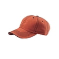 thumbnail image 1 of Low Profile Unstructured Cotton Twill Cap, Orange/Navy, 1 of 1