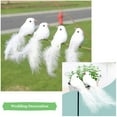 thumbnail image 5 of Ksopiavobs 12pcs Artificial Birds 5-Inch White Dove Love Birds Clip on Ornaments for Wedding Decoration Christmas Tree Decor Wreath Crafts, 5 of 6