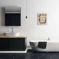 thumbnail image 2 of Stupell Industries Wash Your Hands Bathroom Sign Intricate Floral Details Graphic Art Gallery Wrapped Canvas Print Wall Art, Design by Valentina Harper, 2 of 5