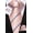 A Pink, variant on Hi-Tie Men Pink Tie Rose Pink Necktie with Pocket Square Cufflinks Set for Wedding Party
